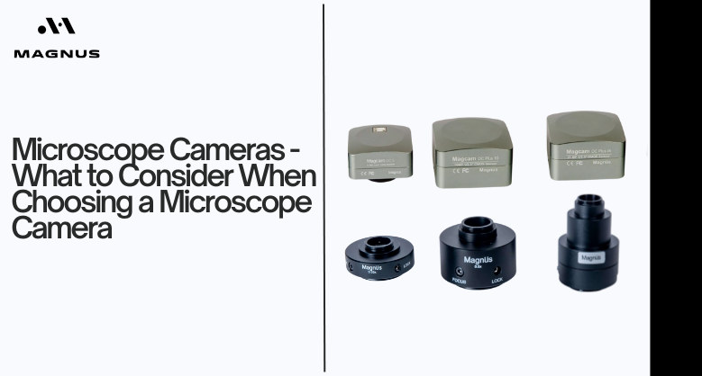 Microscope Cameras - What to Consider When Choosing a Microscope Camera By Magnus Opto